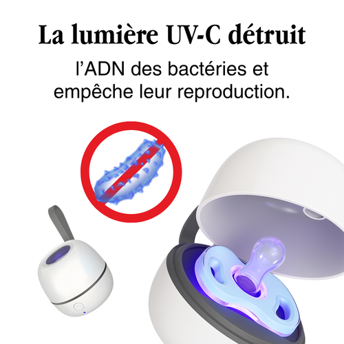 BabyClean™ : La tétine propre, en toute simplicité