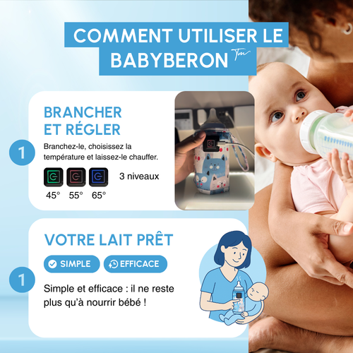 Babyberon™ – Le biberon chaud partout, tout le temps