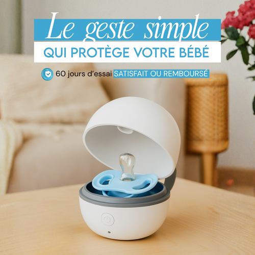 BabyClean™ : La tétine propre, en toute simplicité